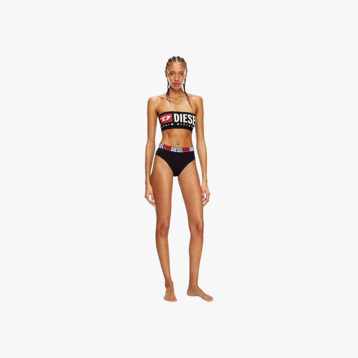 Diesel Bandeau Avec Diesel Logo Soutien-Gorge