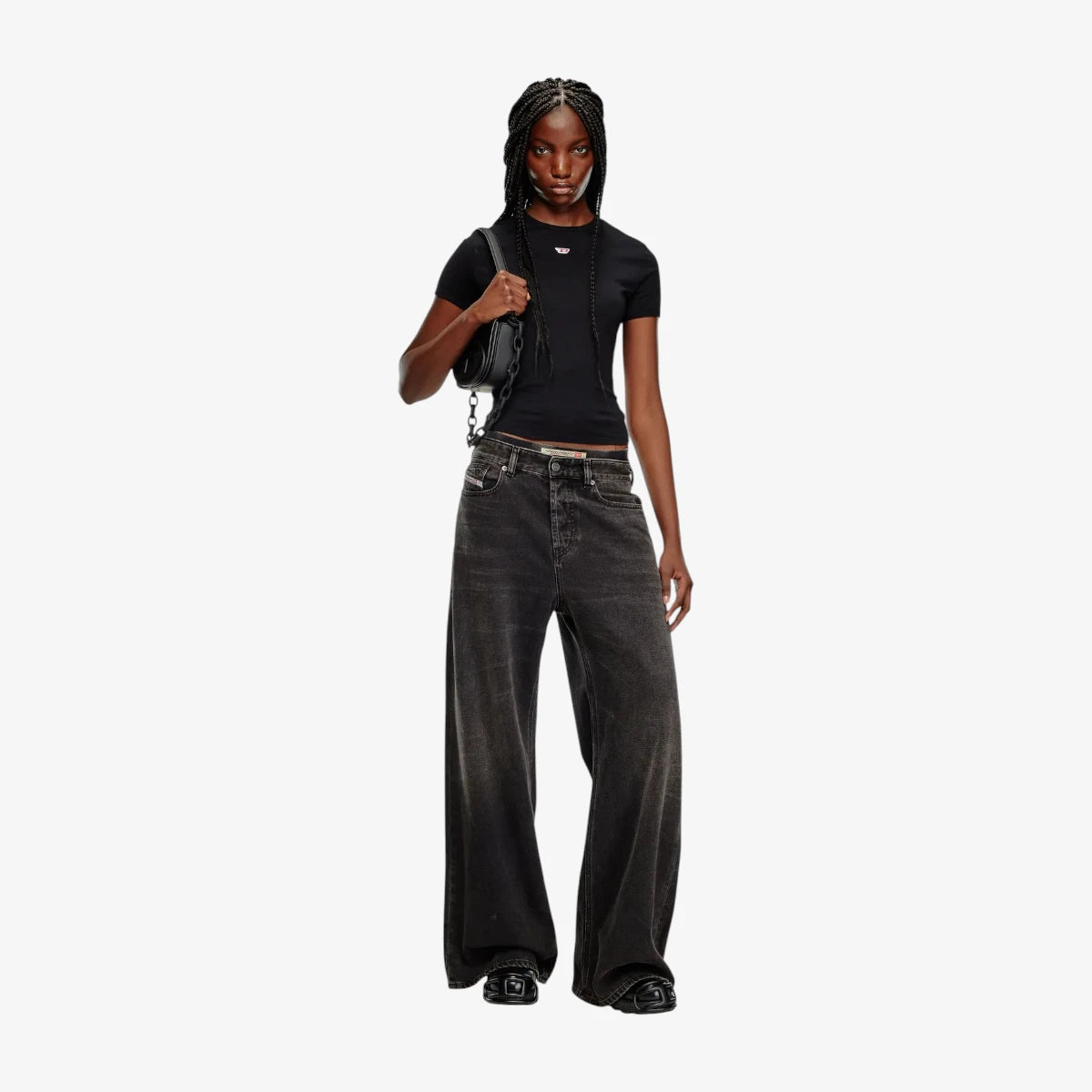 Diesel T-Uncutie-Long-D T-Shirts