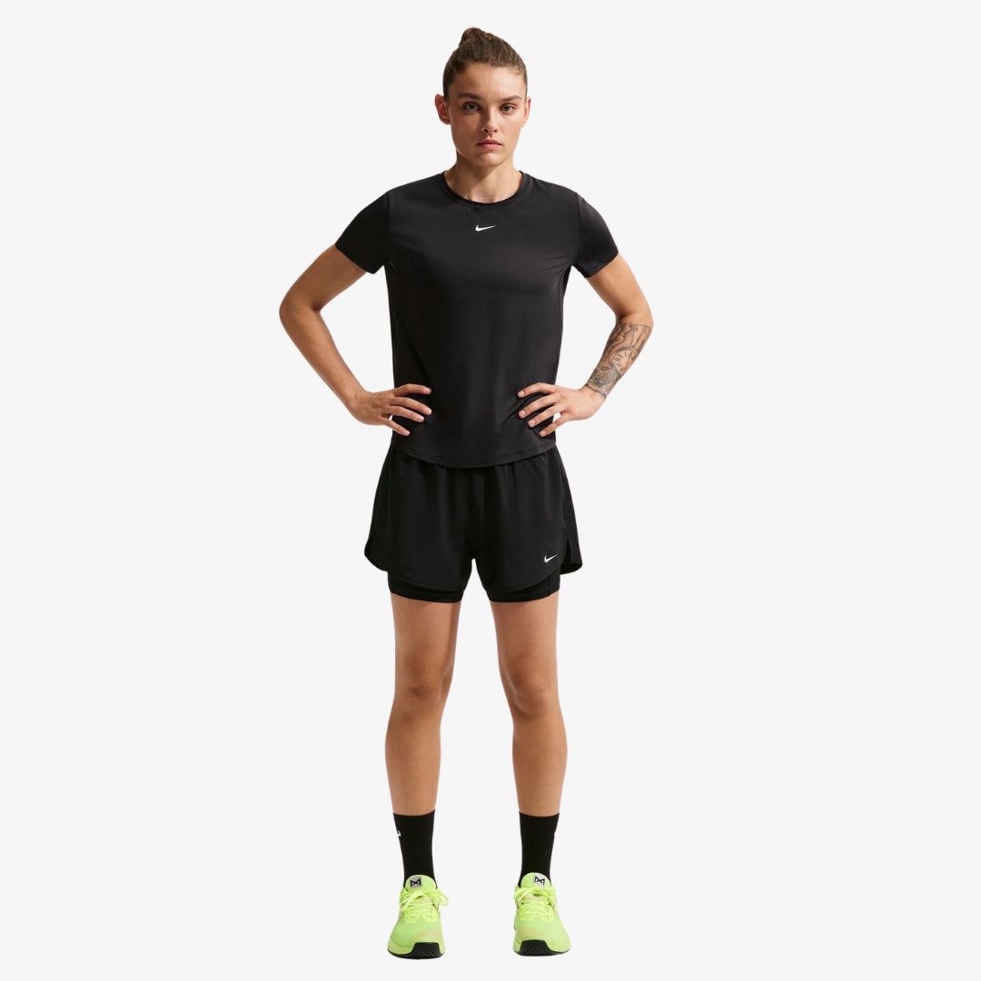 Nike One Dri-Fit Mid-Rise 3-Inch 2-In-1 Short