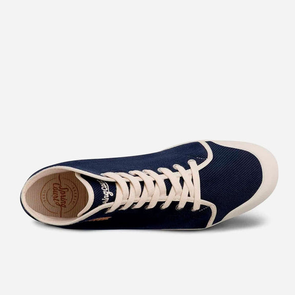 SPRING COURT B2 CANVAS BLEU HOMMES