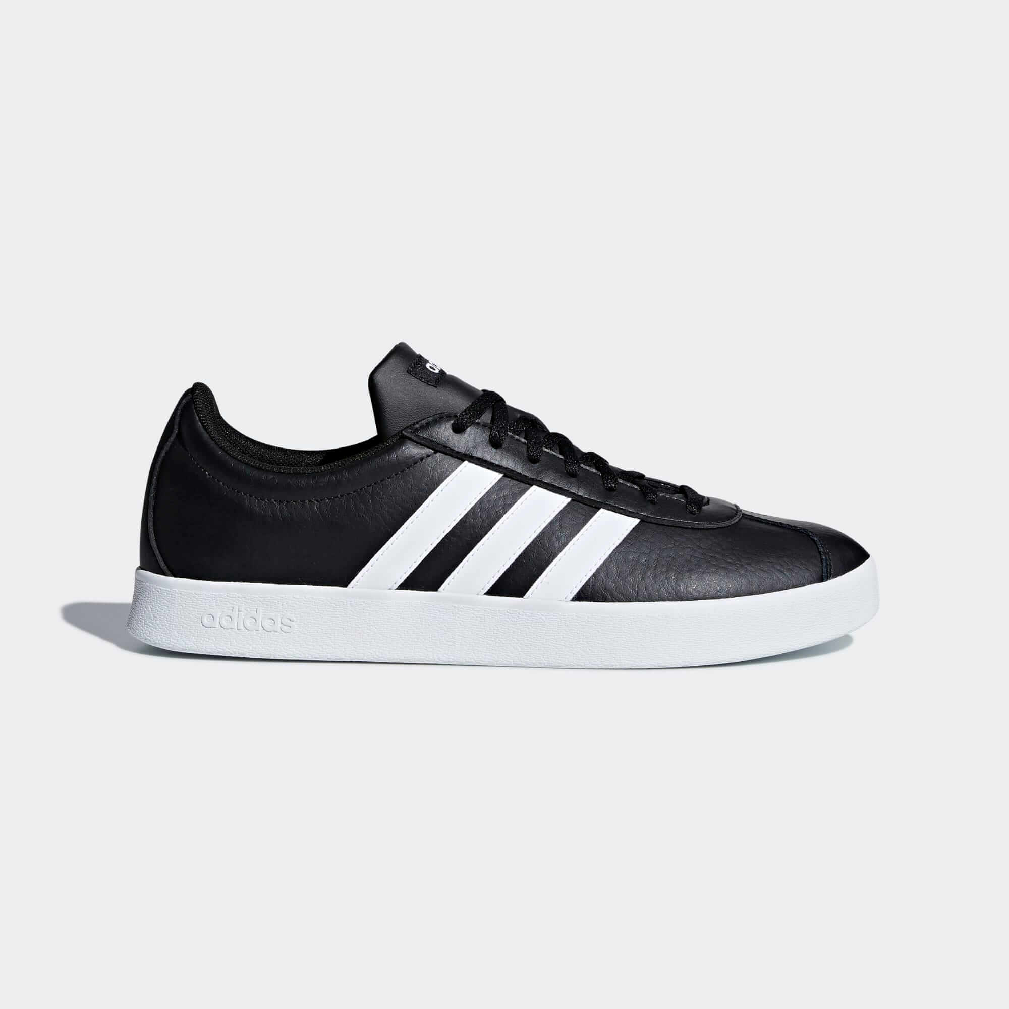 حذاء رياضي Adidas Vl Court 2.0 للرجال باللون الأسود