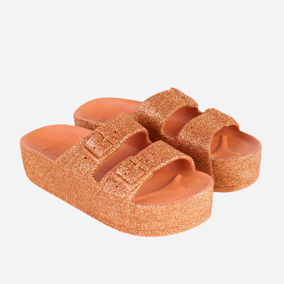 Cacatoès CAIPIRINHA GLITTER SAHARA Slides Femmes