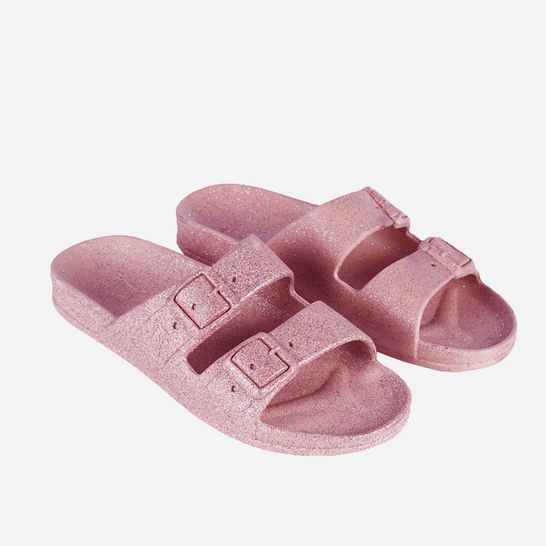Cacatoès CARIOCA VINTAGE PINK Slides Femmes