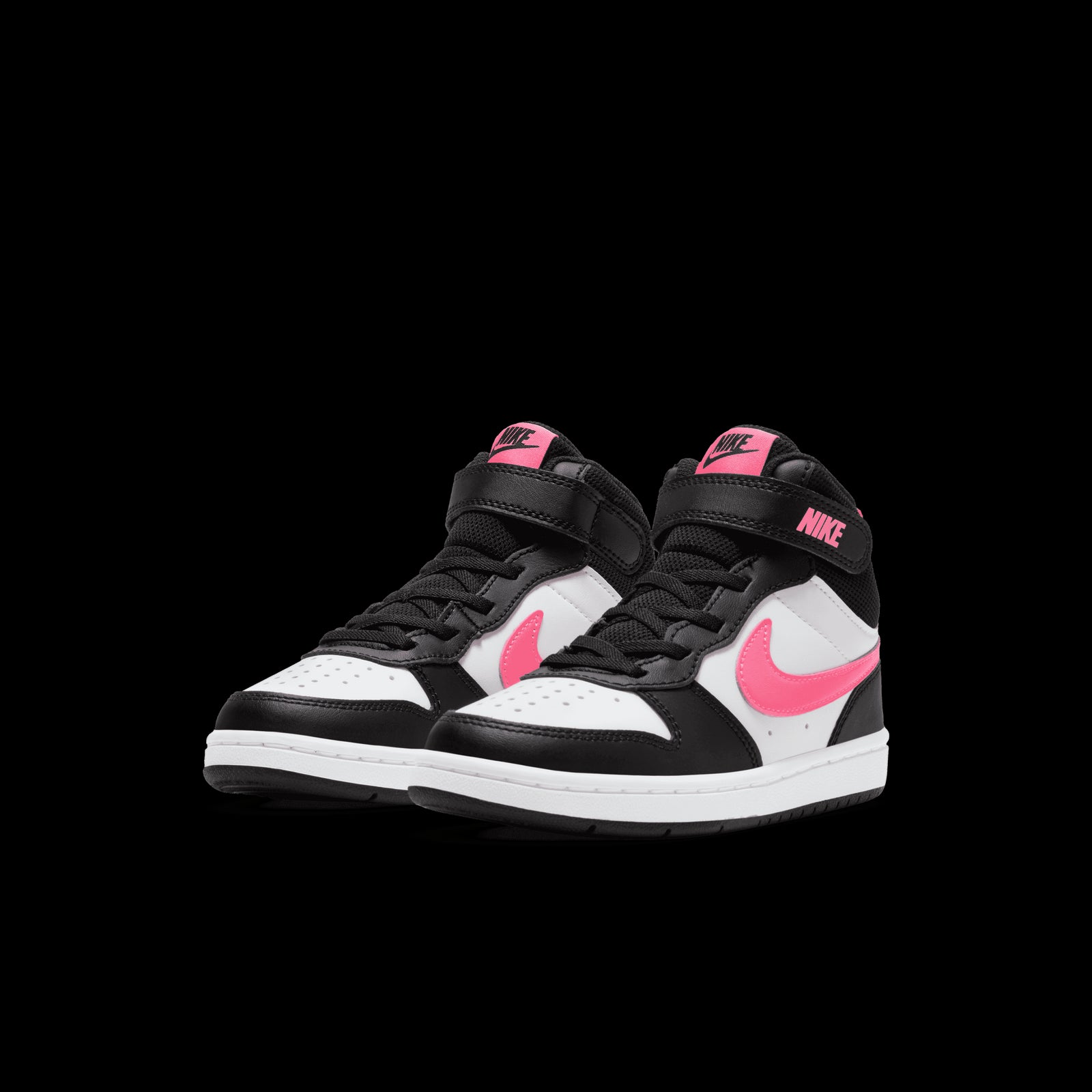Nike Court Borough Mid 2 Bpv Enfants Unisexe Baskets Montantes Multicolore