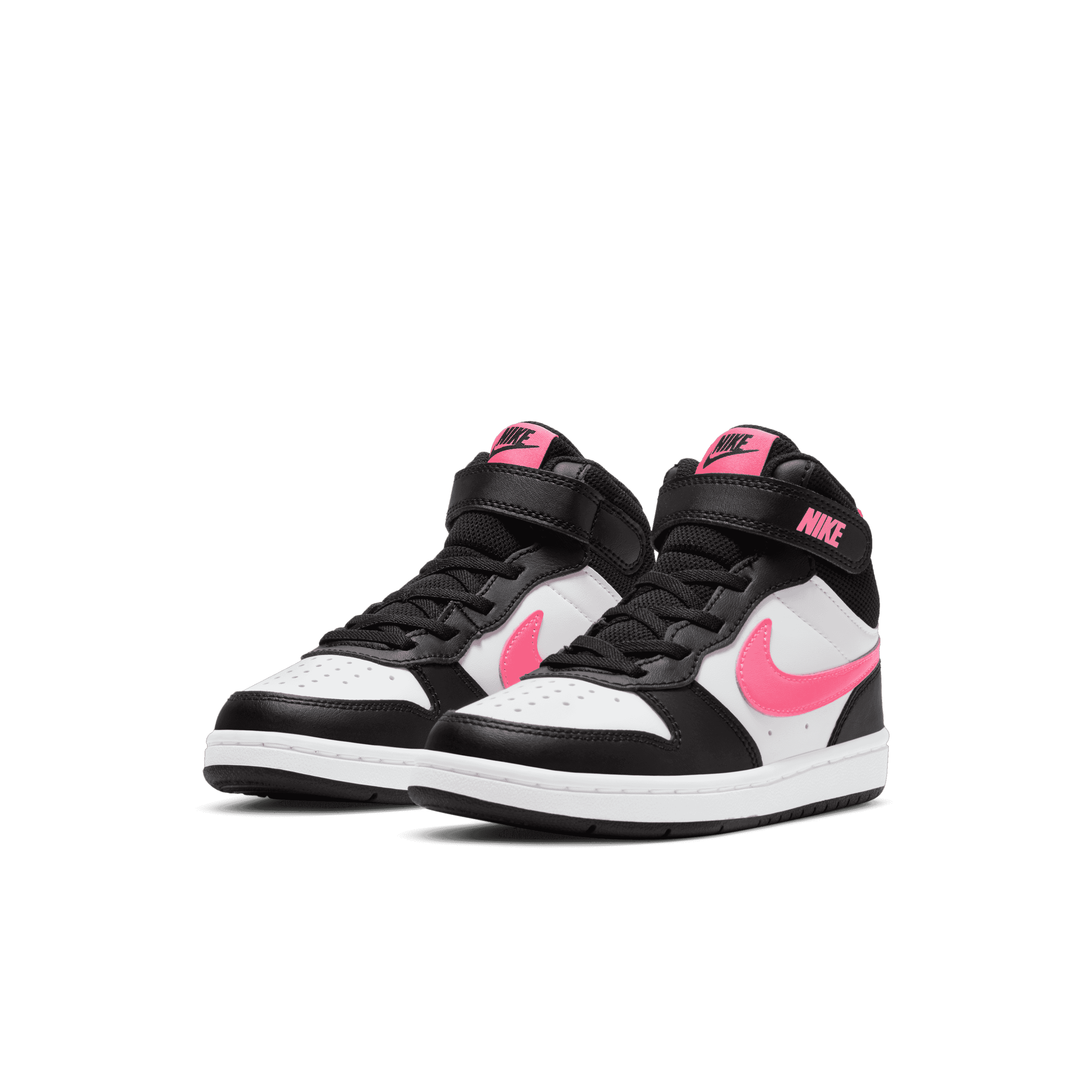 Nike Court Borough Mid 2 Bpv Enfants Unisexe Baskets Montantes Multicolore