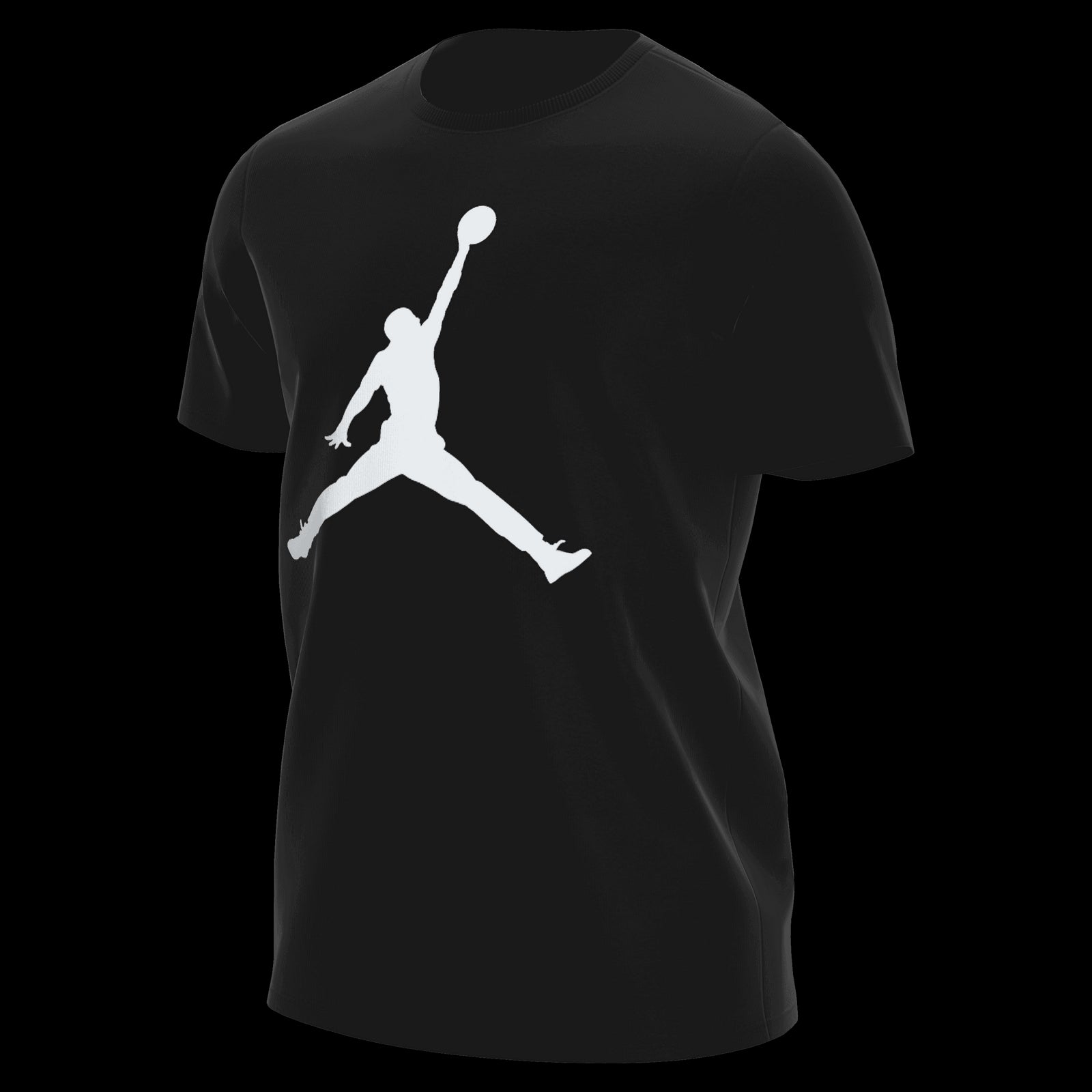 Nike Jordan J Jumpman Ss Crew Adultes Homme T-Shirts Noir