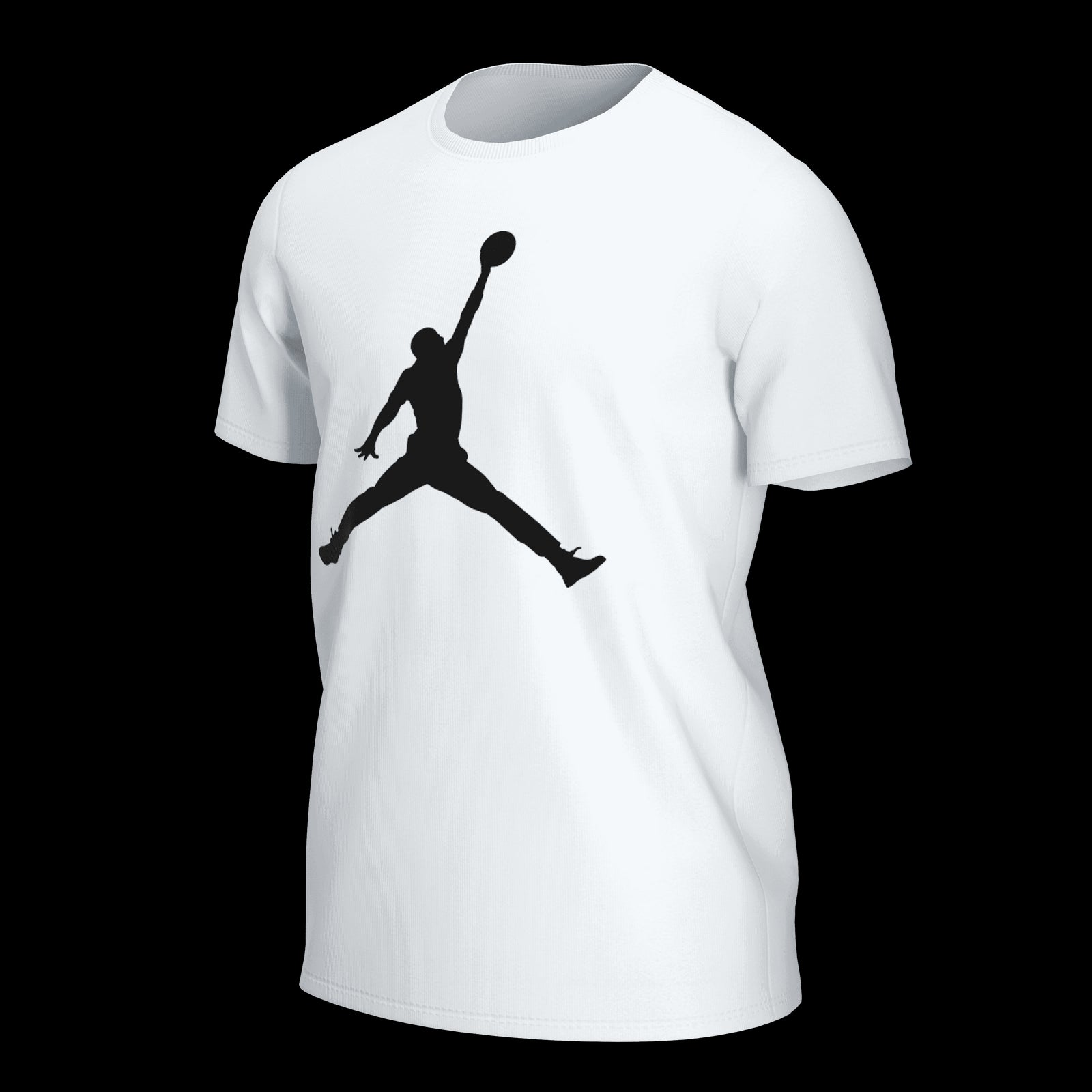 Nike Jordan J Jumpman Ss Crew Adultes Homme T-Shirts Blanc