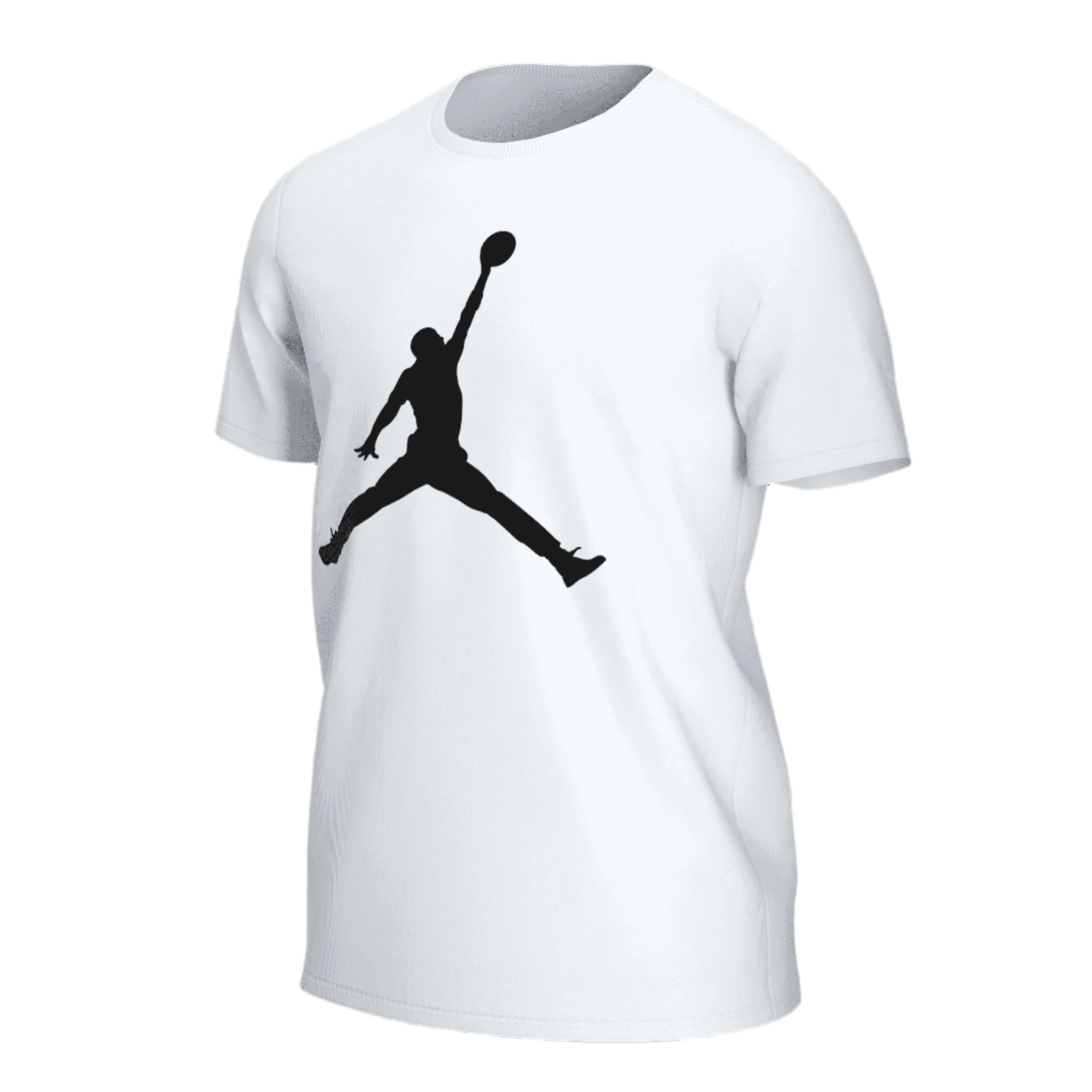 Nike Jordan J Jumpman Ss Crew Adultes Homme T-Shirts Blanc