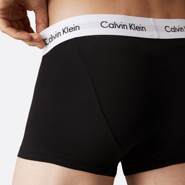 Calvin Klein Low Rise Trunk 3Pk Adultes Homme Boxers Polychrome