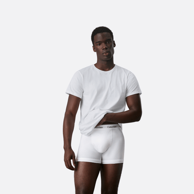 Calvin Klein S/S Crew Neck 3Pk Adultes Homme T-Shirts Blanc