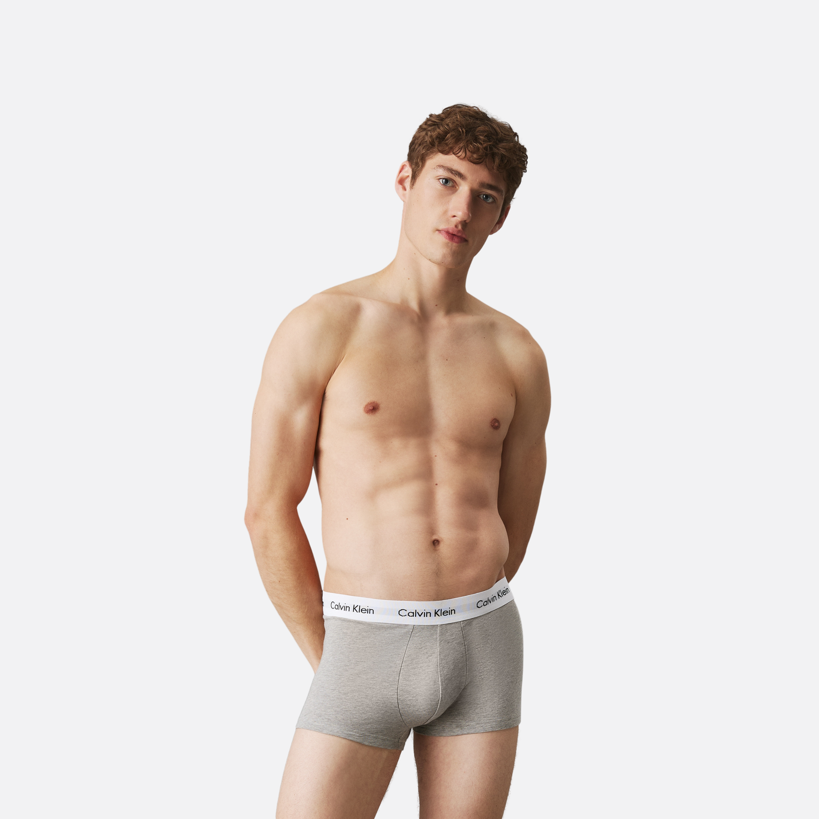 Calvin Klein Low Rise Trunk 3Pk Adultes Homme Boxers Polychrome