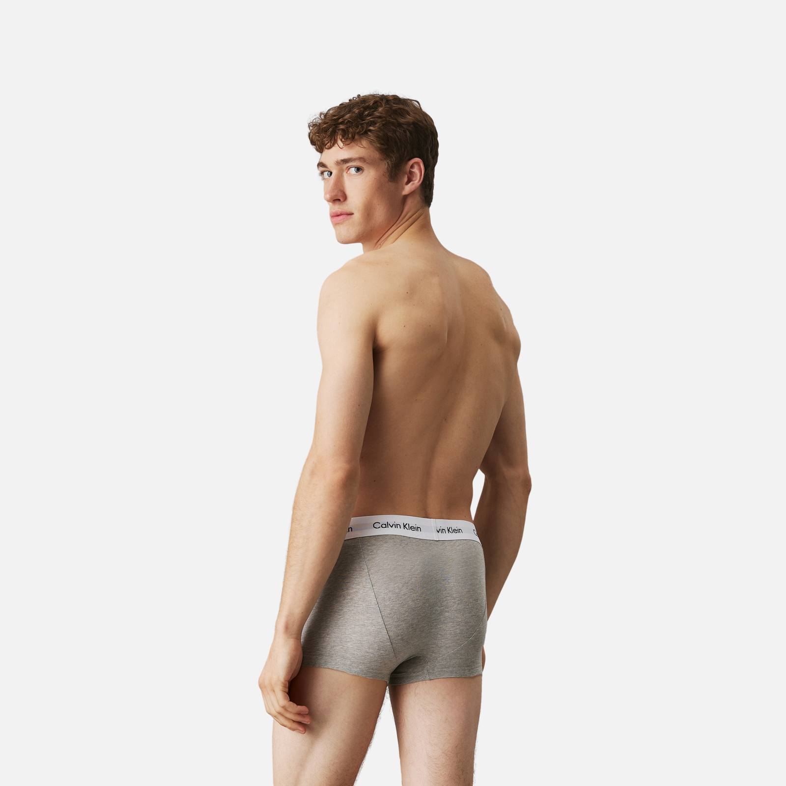 Calvin Klein Low Rise Trunk 3Pk Adultes Homme Boxers Polychrome