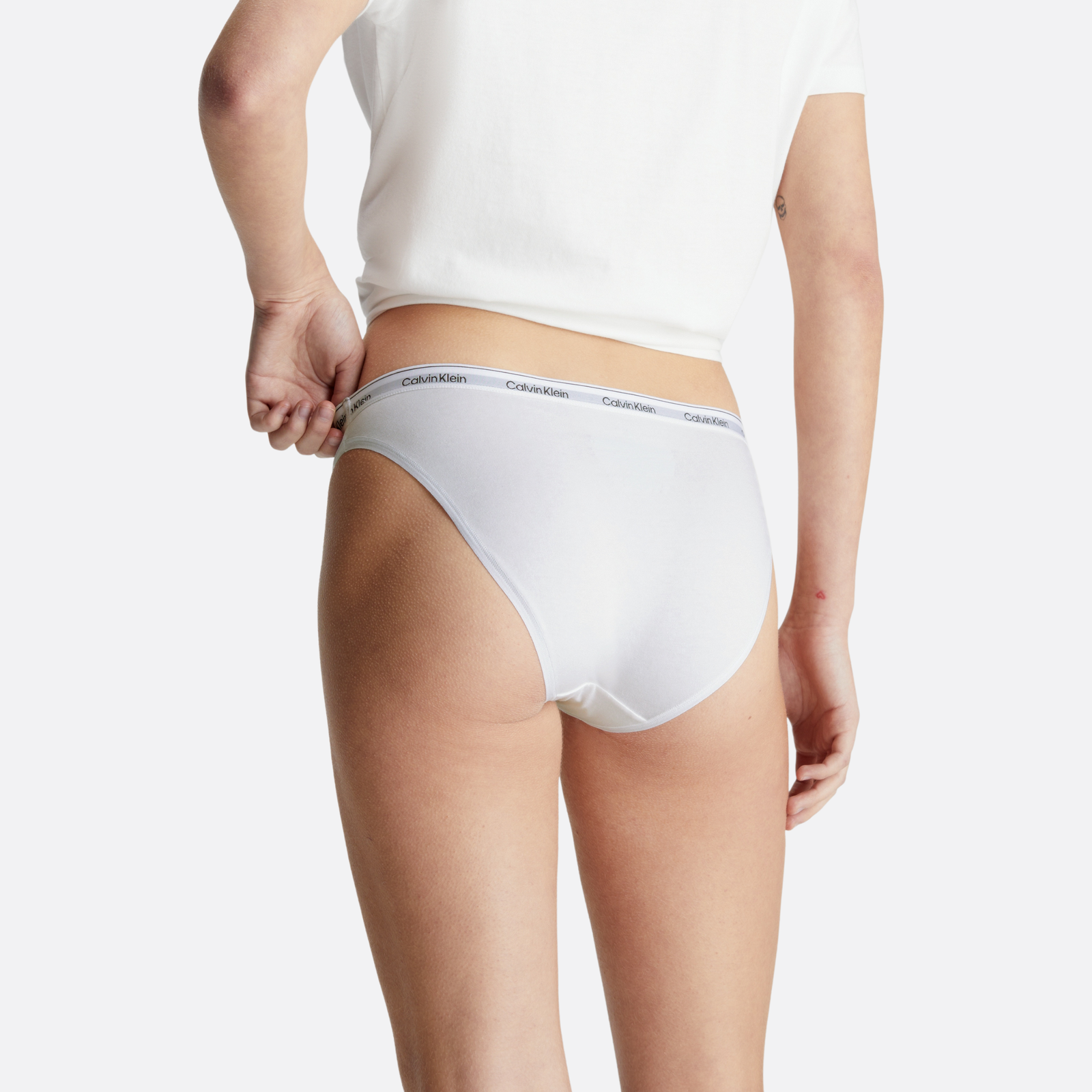Calvin Klein Bikini 3Pk Adultes Femme Sous-vêtements Polychrome