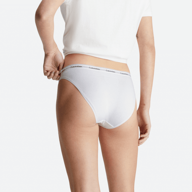 Calvin Klein Bikini 3Pk Adultes Femme Sous-vêtements Polychrome