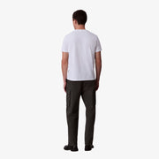 Cotton Pull On Straight Pantalons Cargo