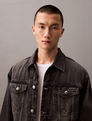 Calvin Klein 90S Black Fog Trucker vestes