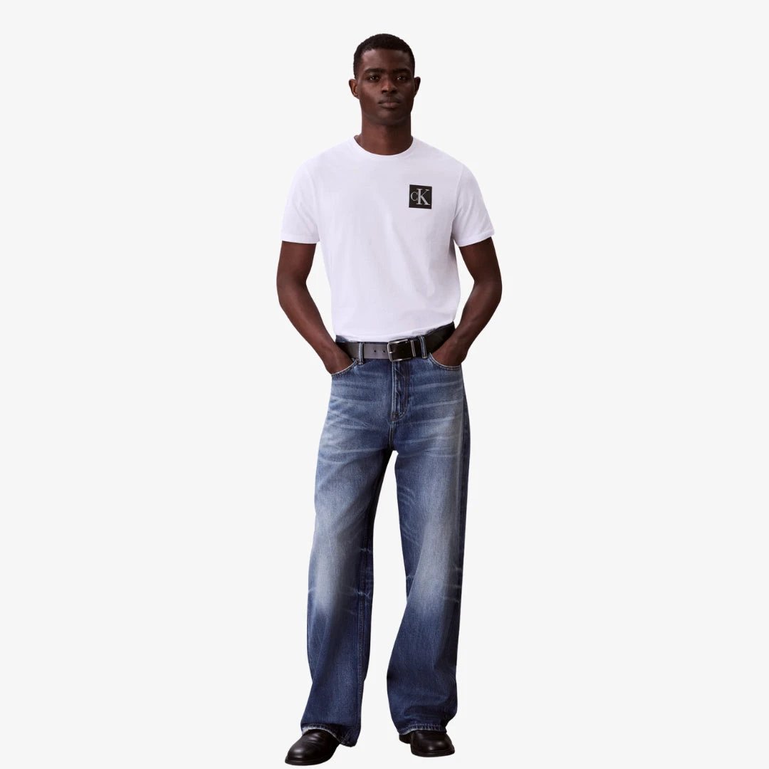 Ss Gradient Monogram Logo T-Shirts by CALVIN KLEIN