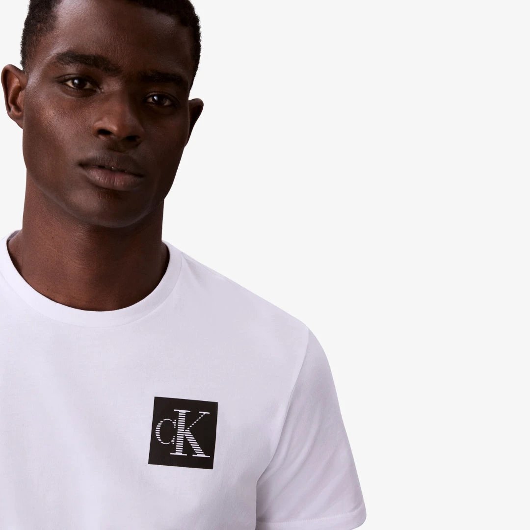 Ss Gradient Monogram Logo T-Shirts by CALVIN KLEIN