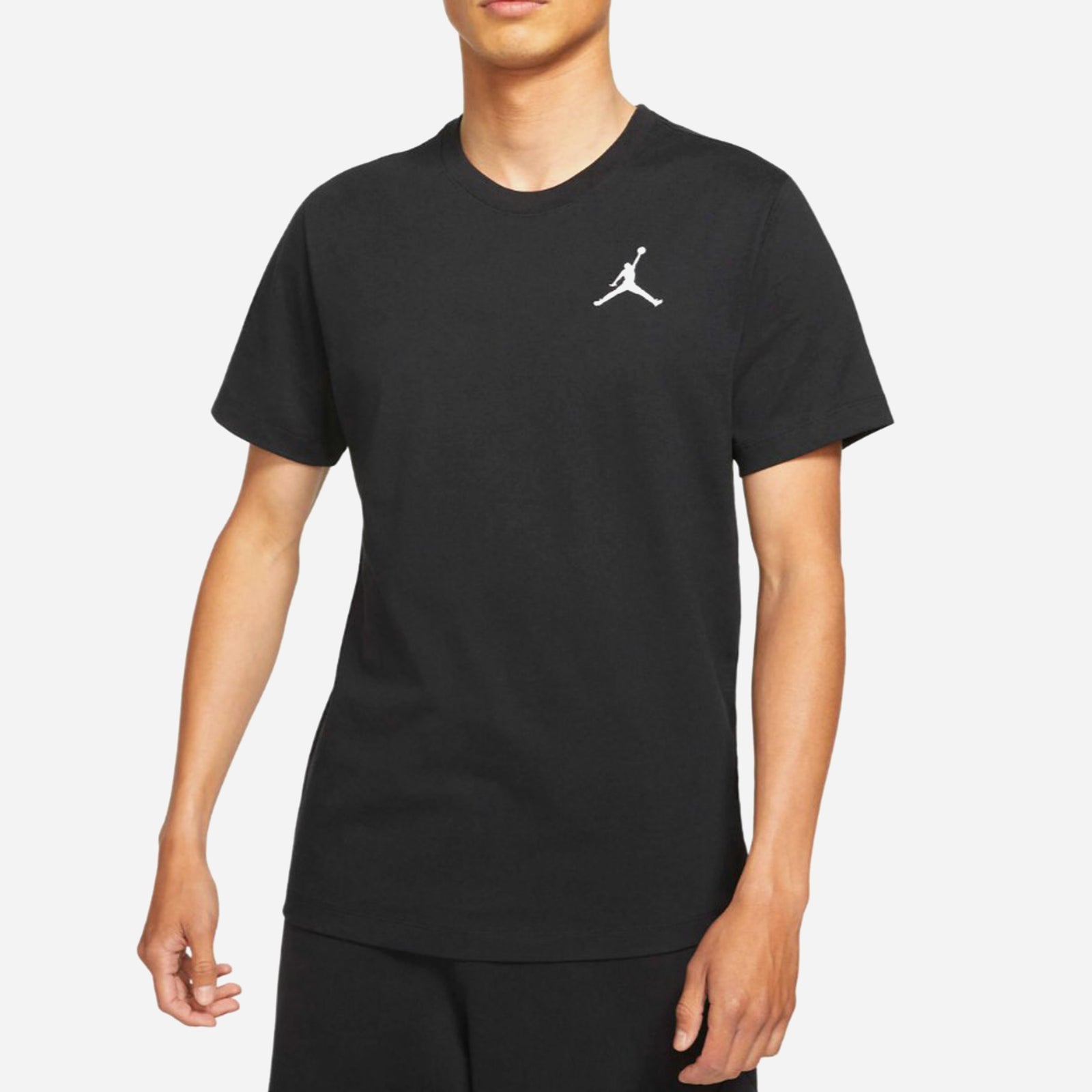 Nike Jordan J Jumpman Emb Ss Crew Adultes Homme T-Shirts Noir