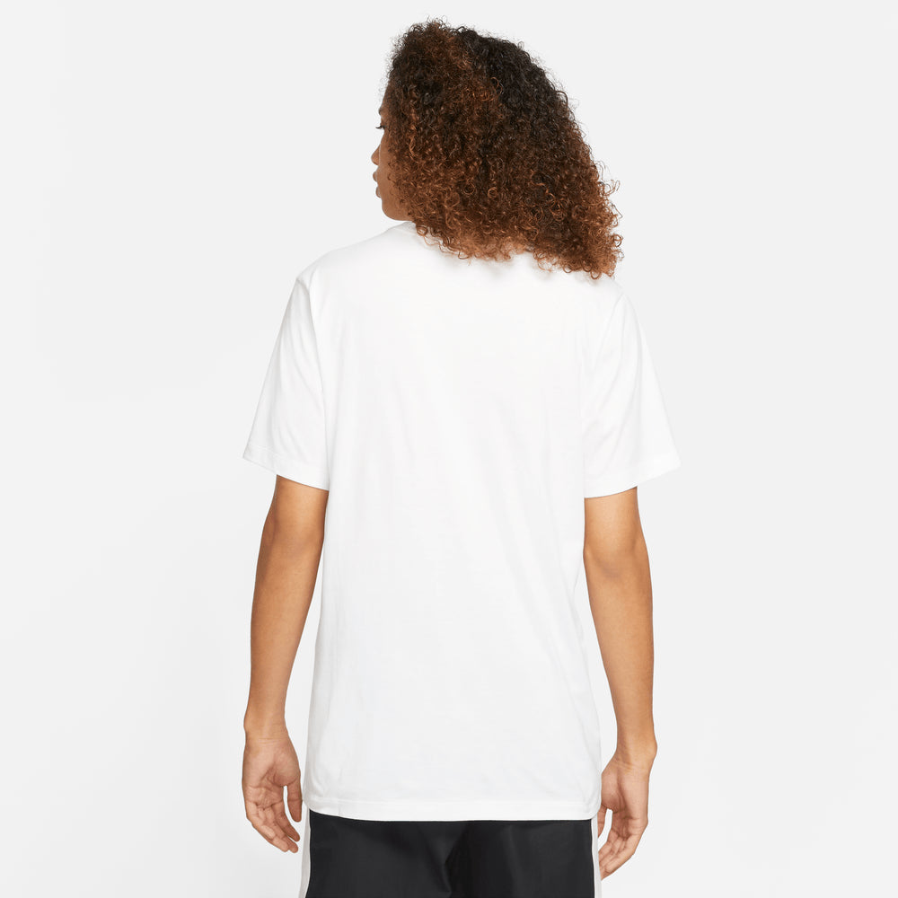 Nike Jordan J Jumpman Emb Ss Crew Adultes Homme T-Shirts Blanc