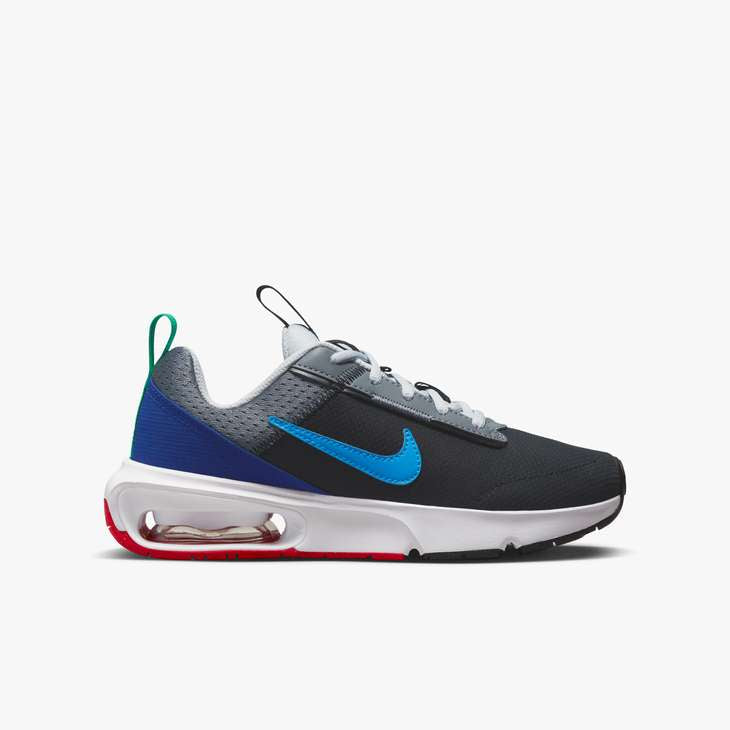 Nike Air Max Intrlk Lite Bg Junior Homme Baskets Bleu Marine