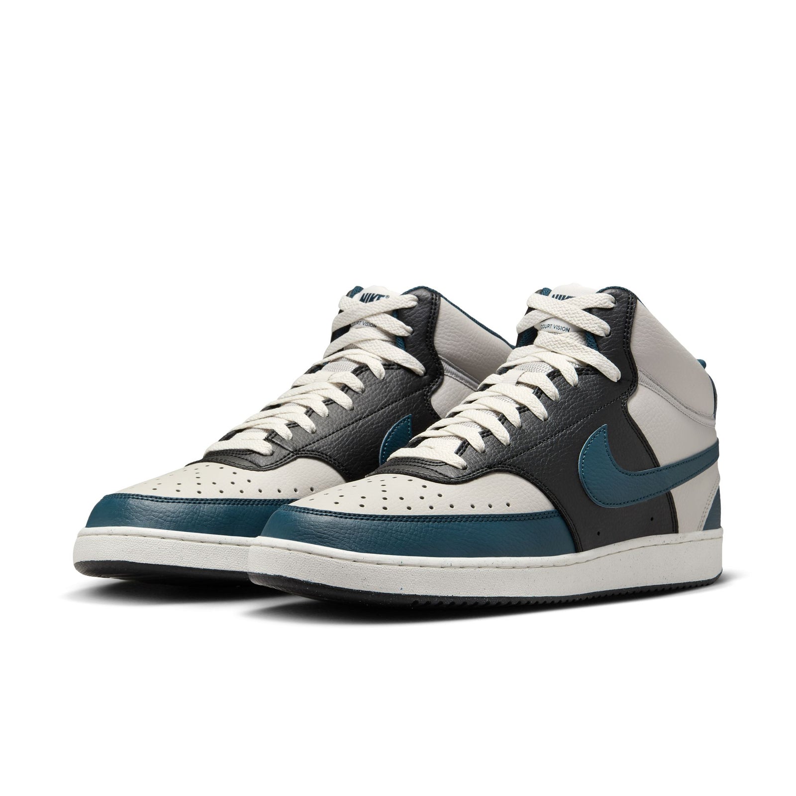 Nike Court Vision Mid Nn Adultes Homme Baskets Montantes Multicolore