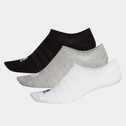 Adidas Light Nosh 3Pp Tous Âges Unisexe Chaussettes Invisibles Gris