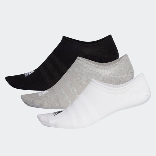 Adidas Light Nosh 3Pp Tous Âges Unisexe Chaussettes Invisibles Gris