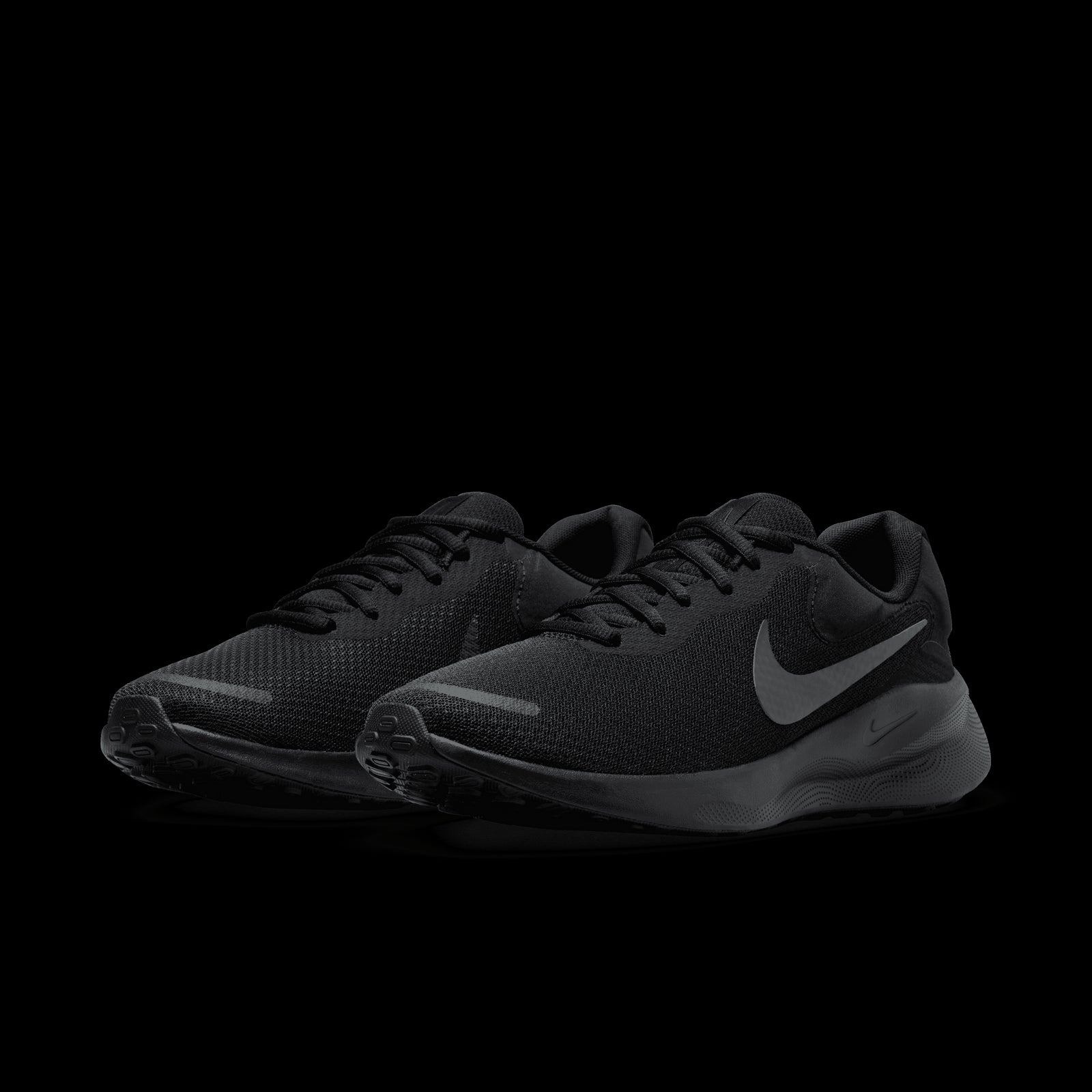 Nike Revolution 7 Adultes Homme Chaussures De Running Noir