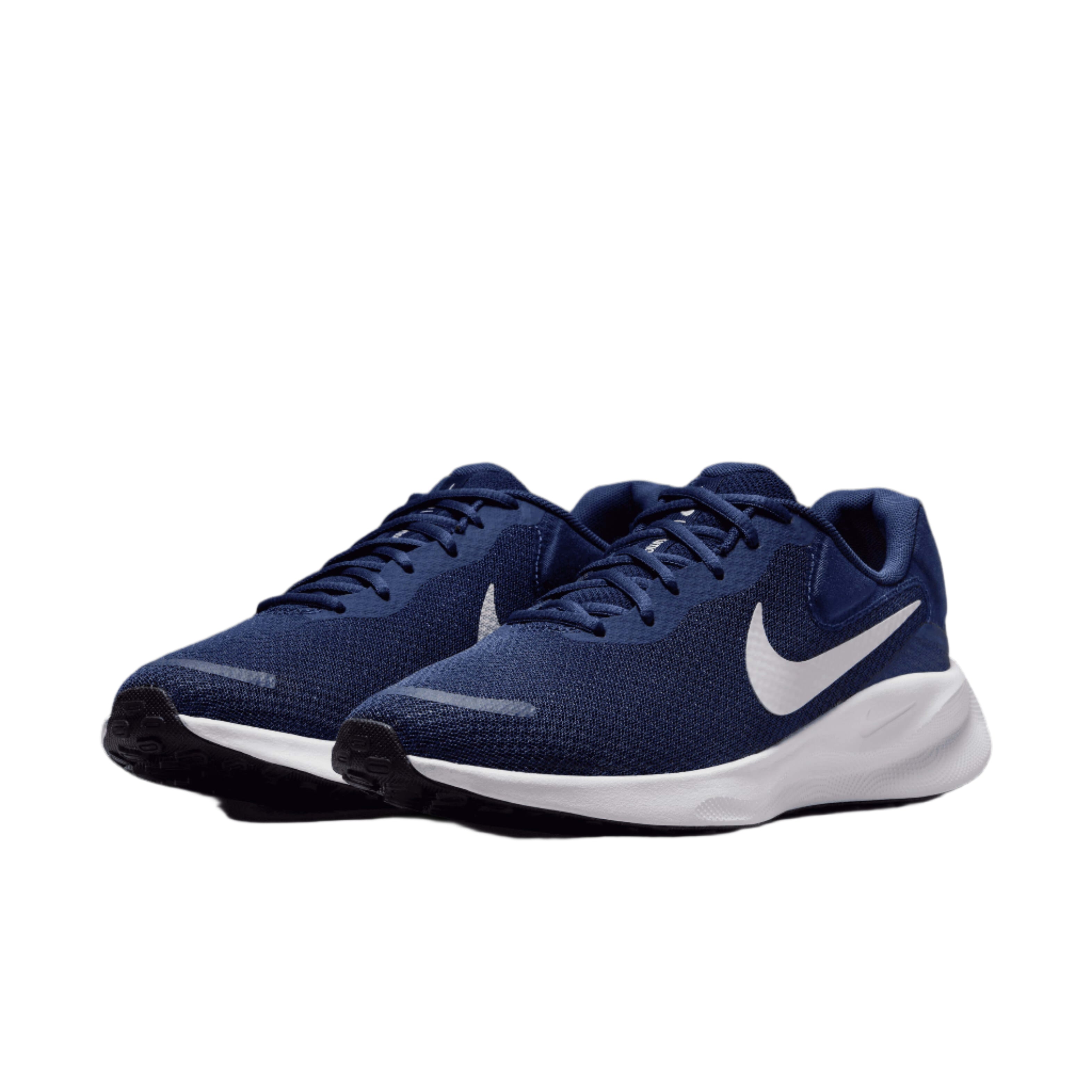 حذاء جري Nike Revolution 7 للرجال البالغين باللون الأزرق الداكن