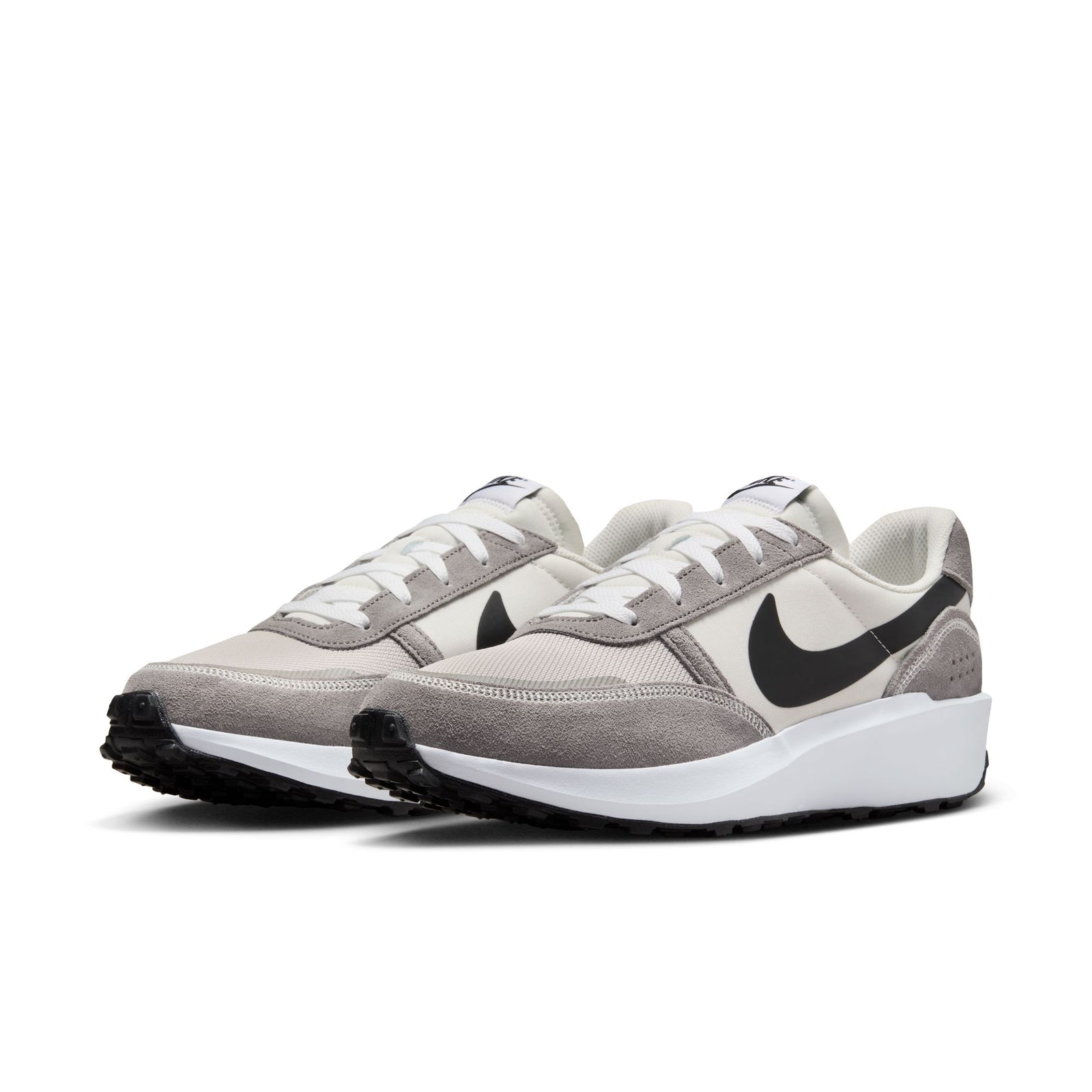 Nike Waffle Nav Adultes Homme Chaussures De Running Gris