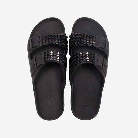 Cacatoès FLOX BLACK Slides Femmes