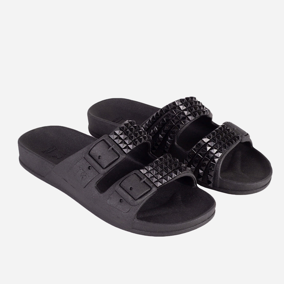 Cacatoès FLOX BLACK Slides Femmes