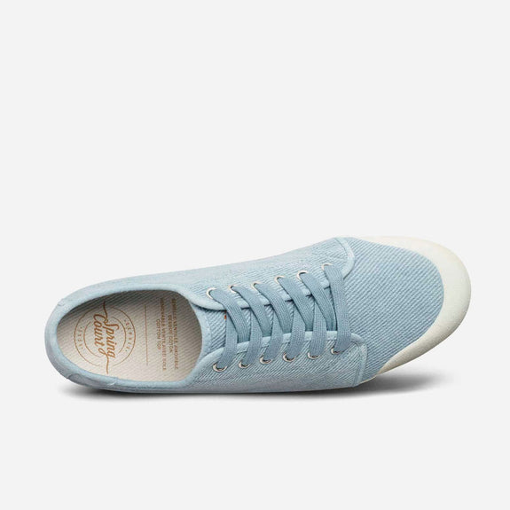 SPRING COURT G2 CANVAS BLEU HOMMES