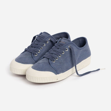 SPRING COURT G2 CANVAS BLEU HOMMES