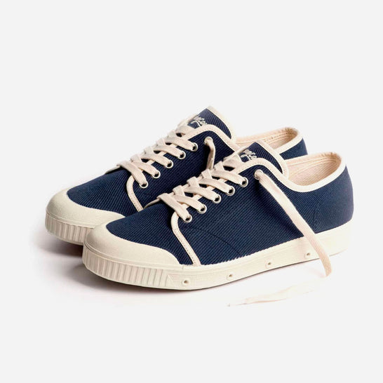 SPRING COURT G2 CANVAS BLEU HOMMES