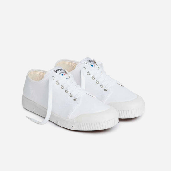 Spring Court G2 Classic Canvas Baskets Adultes Unisexe Blanc