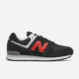 New Balance 574 Baskets Enfants Noir