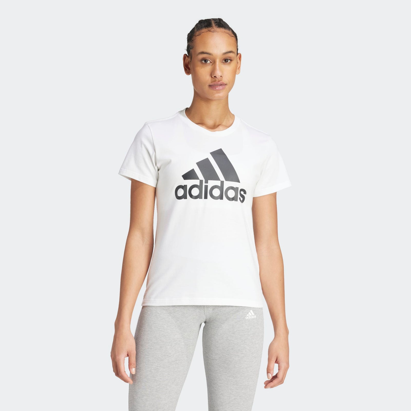 Adidas W Bl T Adultes Femme T-Shirts Blanc