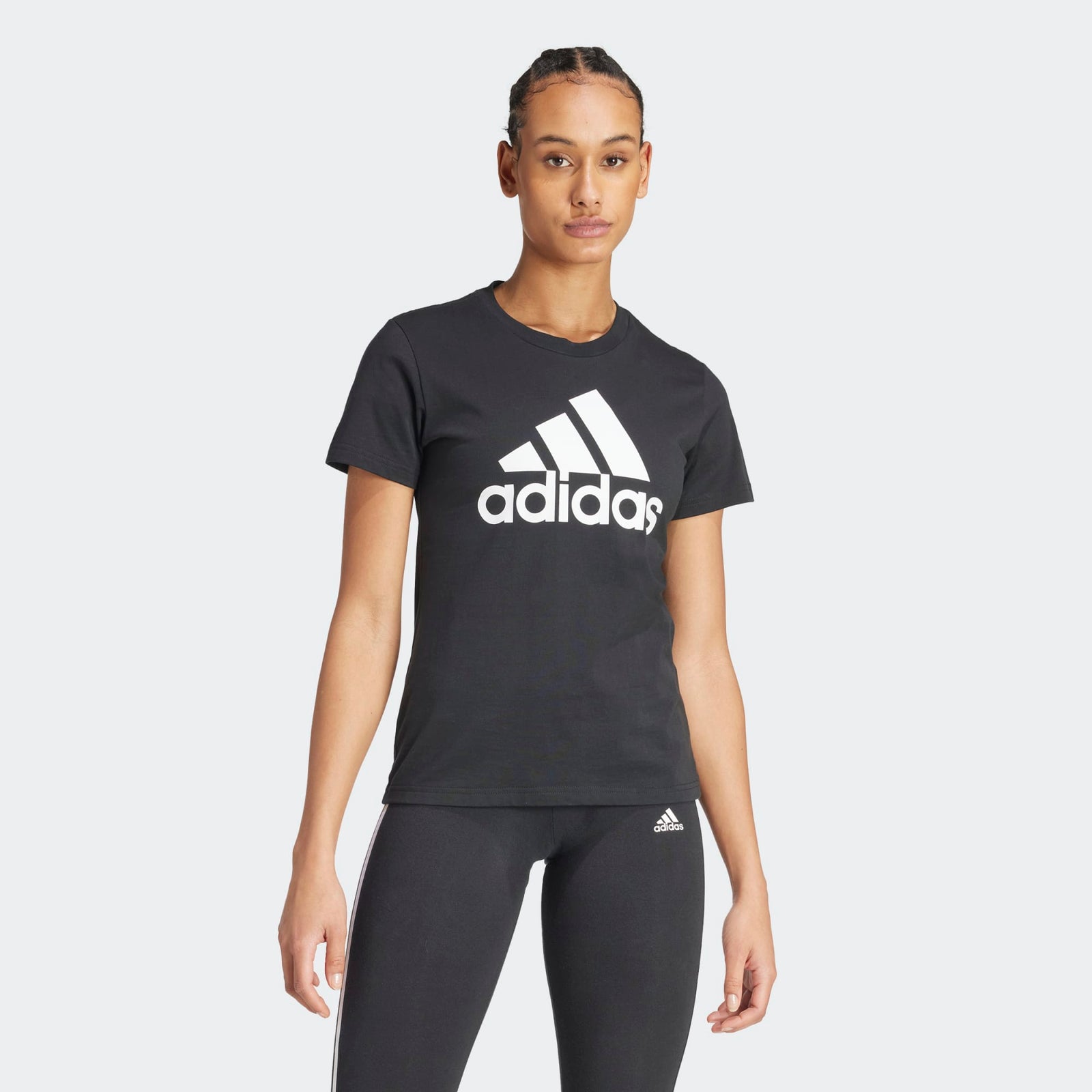 Adidas W Bl T Adultes Femme T-Shirts Noir