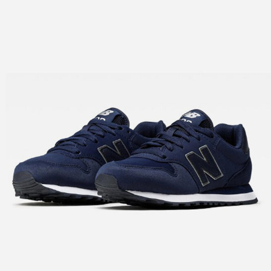 New Balance 500 Baskets Adultes Femme Bleu Marine