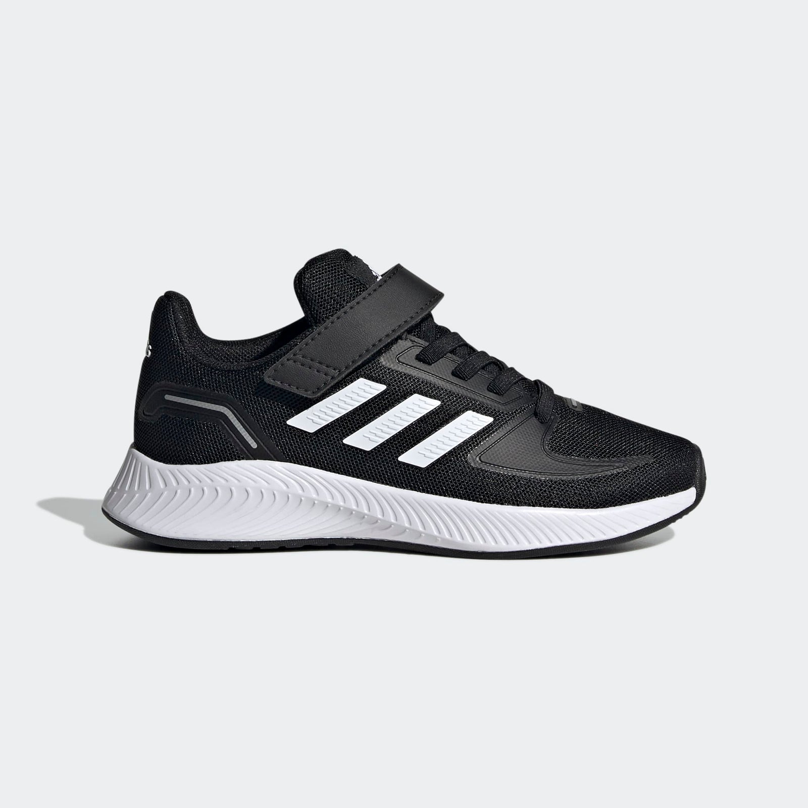 Adidas Runfalcon 2.0 El K Enfants Unisexe Chaussures De Running Noir