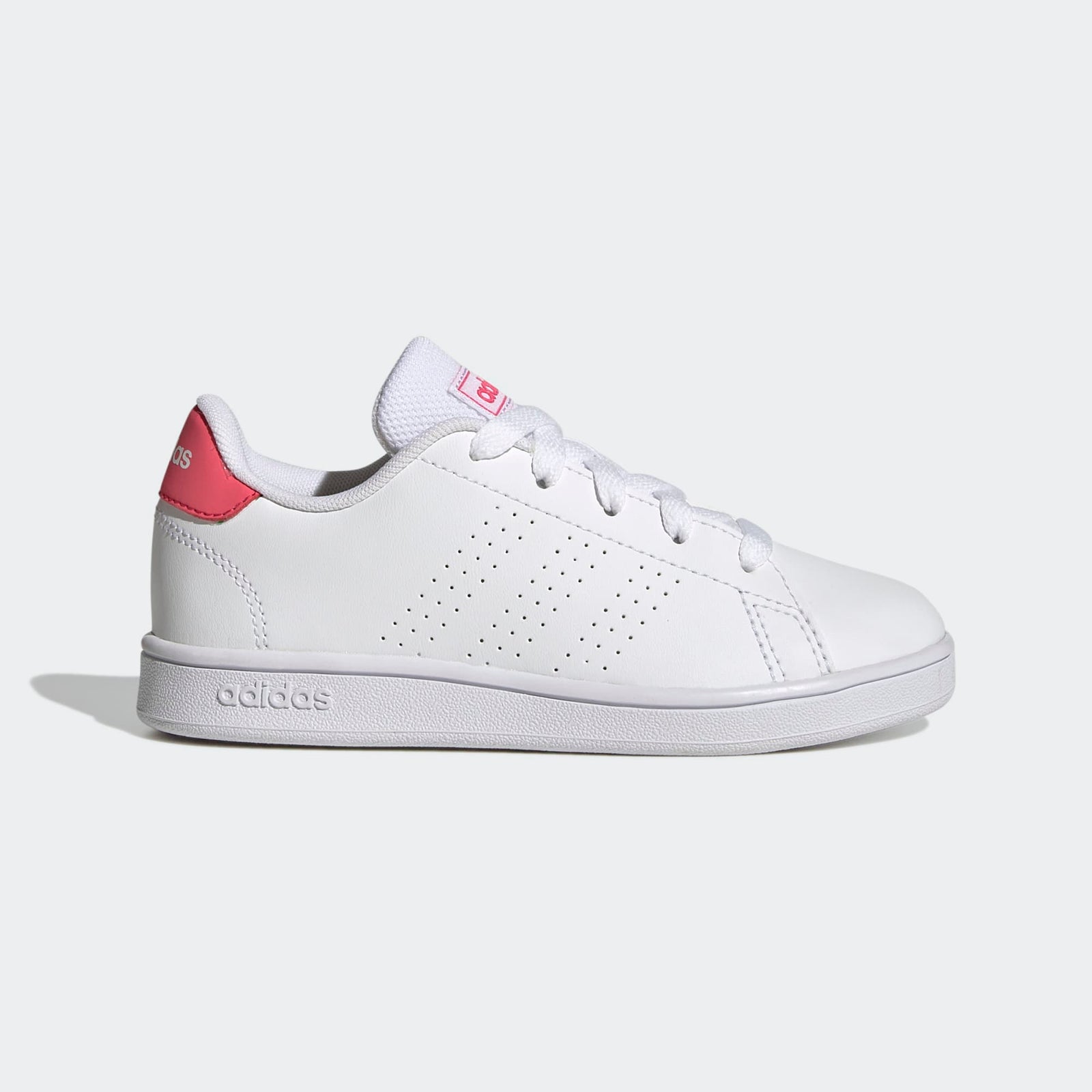 Adidas Advantage K Enfants Unisexe Baskets Blanc