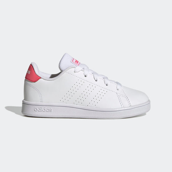 Adidas Advantage K Enfants Unisexe Baskets Blanc