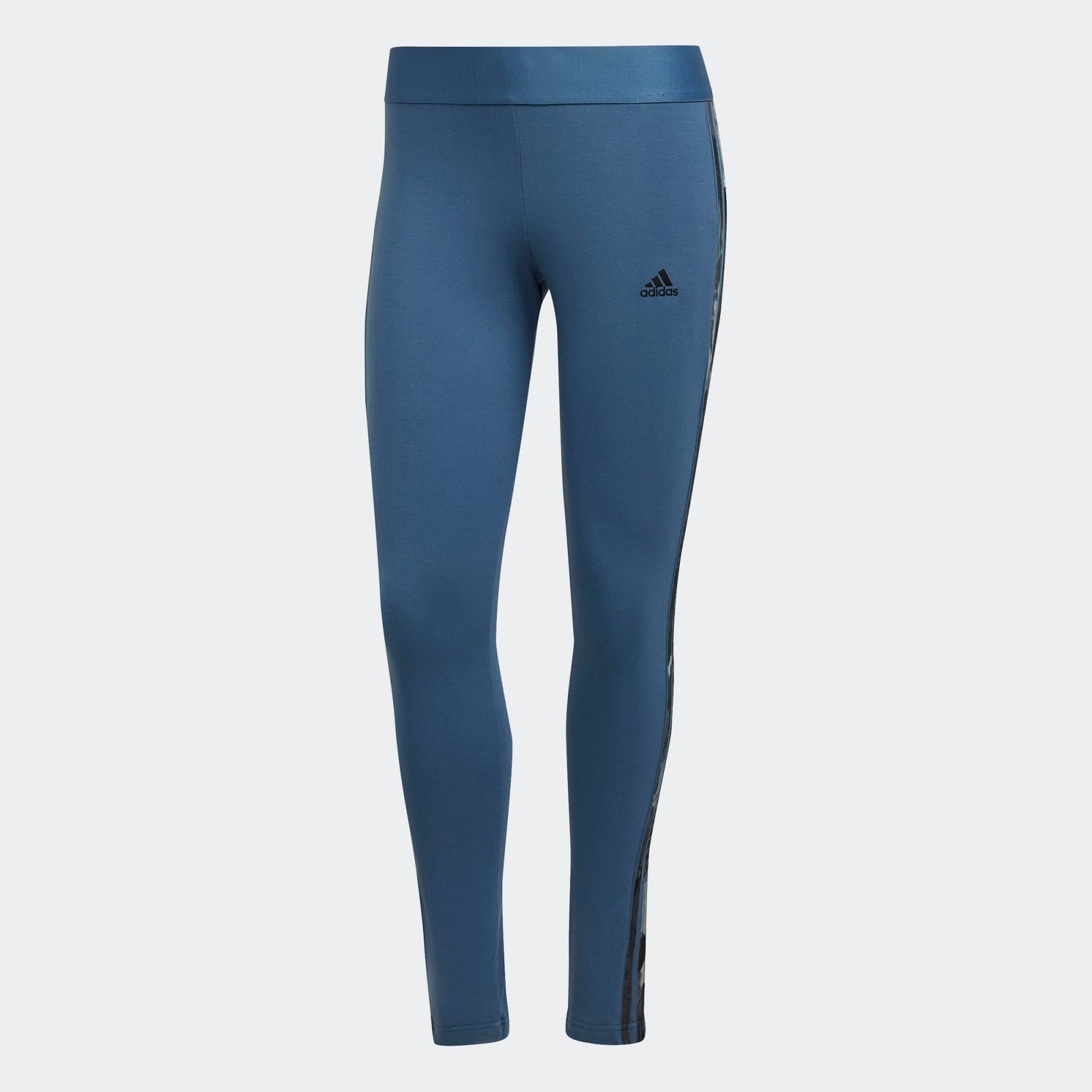 Adidas W 3S Leg Adultes Femme Leggings Bleu