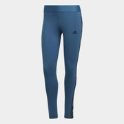 Adidas W 3S Leg Adultes Femme Leggings Bleu