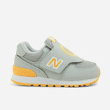 New Balance 574 Baskets Enfants Gris