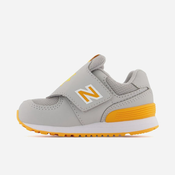 New Balance 574 Baskets Enfants Gris