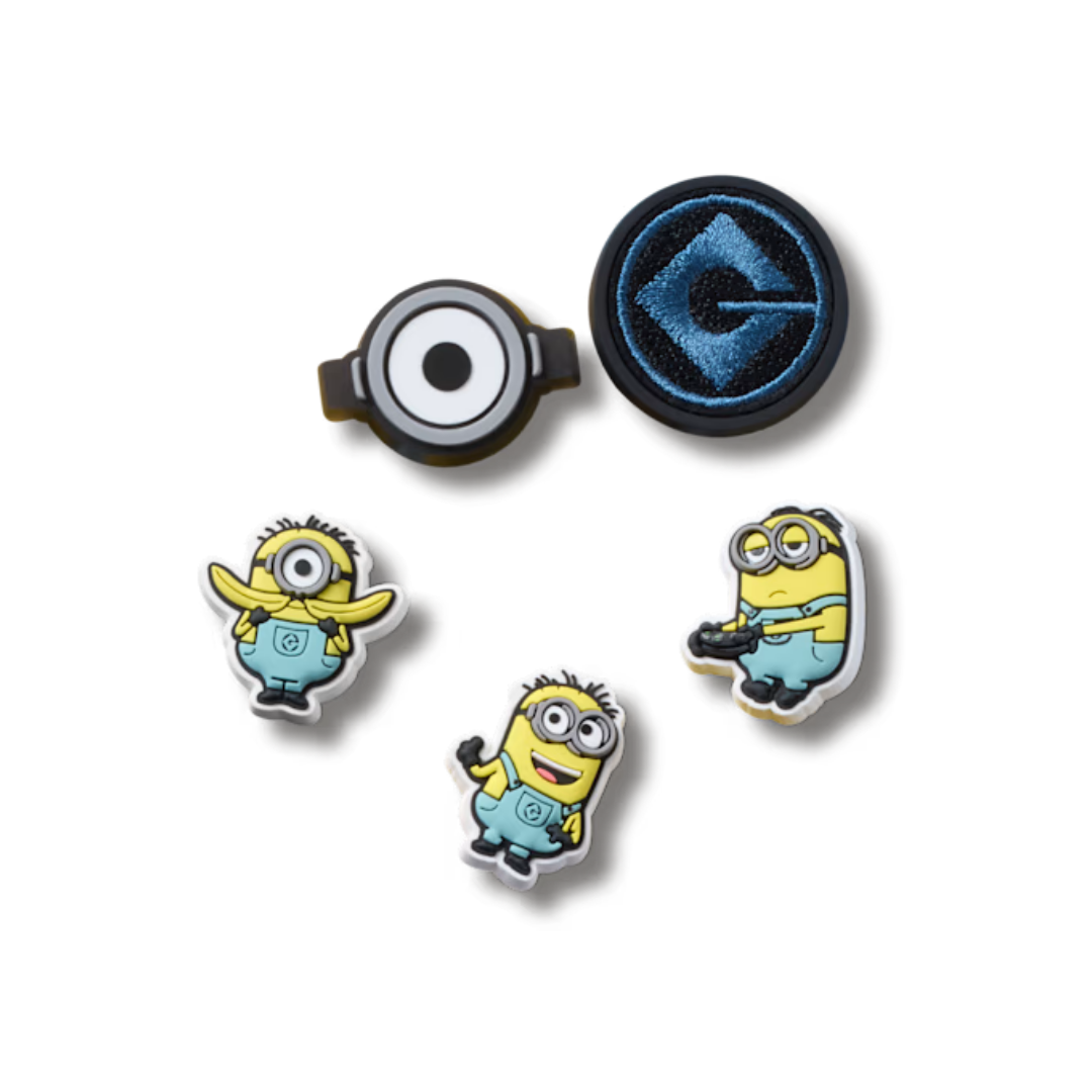 Minions 5 Pack Jibbitz™ Charms Autres Accessoires