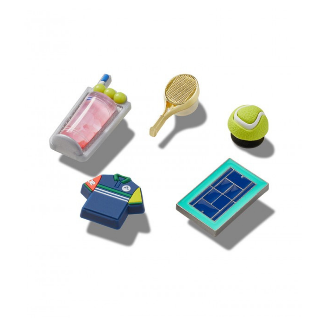 Day At The Tennis Court 5 Pack Jibbitz™ Charms Autres Accessoires
